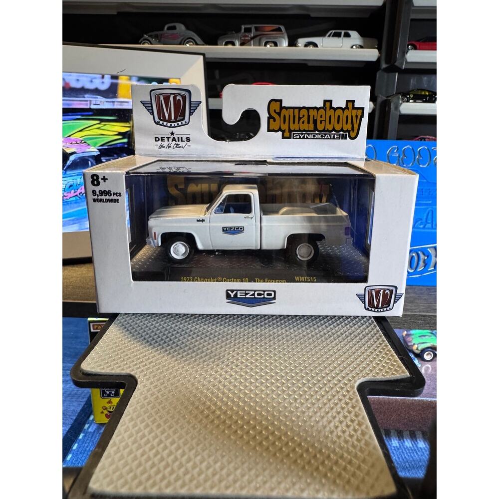 M2 Machines 1/64 Squarebody Syndicate 1973 Chevy custom 10 the foreman